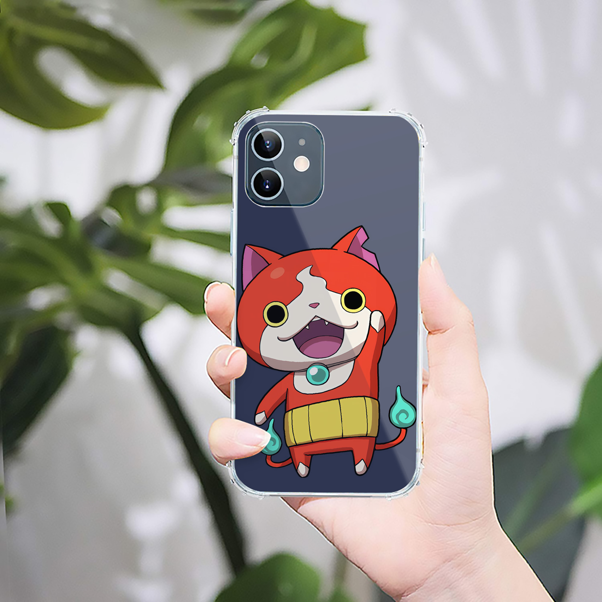 （画像用） 妖怪ウォッチ Yo-kai Watch 【iPhone 12シリーズ対応】透明スマホケース（クリアソフトケース）